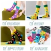 New original cross-border best-selling women's socks, Amazon European and American trendy socks, ins heart-shaped bow socks manufacturer wholesale details Picture